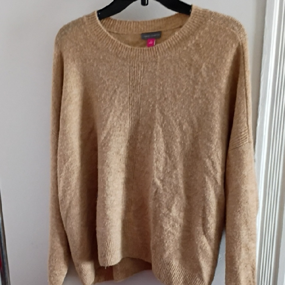 Two by Vince Camuto Cozy Tan Sweater
